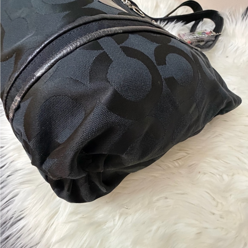 Coach Black Signature Tote Bag - Picture 6 of 11